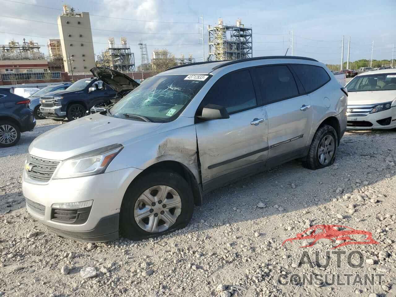 CHEVROLET TRAVERSE 2015 - 1GNKRFED4FJ343367