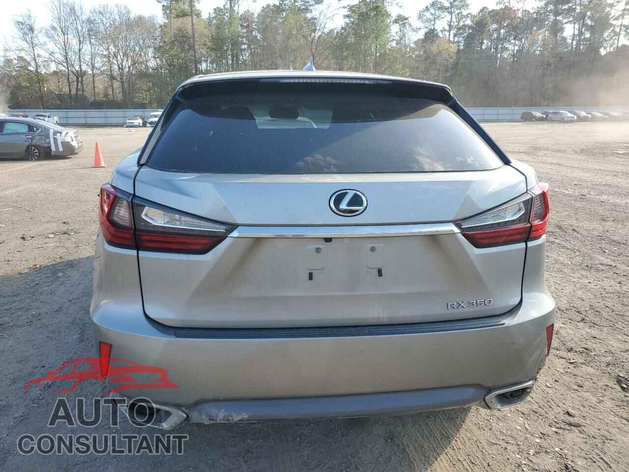 LEXUS RX350 2017 - 2T2ZZMCA3HC072056
