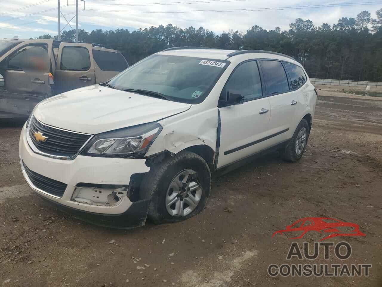 CHEVROLET TRAVERSE 2015 - 1GNKRFKDXFJ134624
