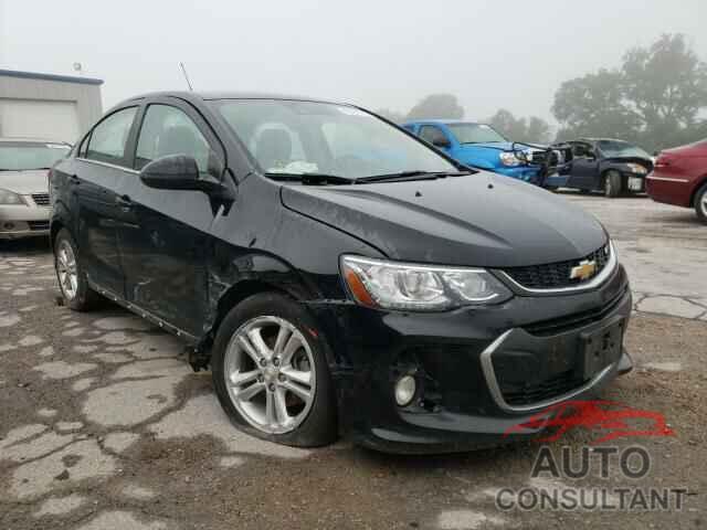 CHEVROLET SONIC 2017 - 1G1JF5SB4H4169224