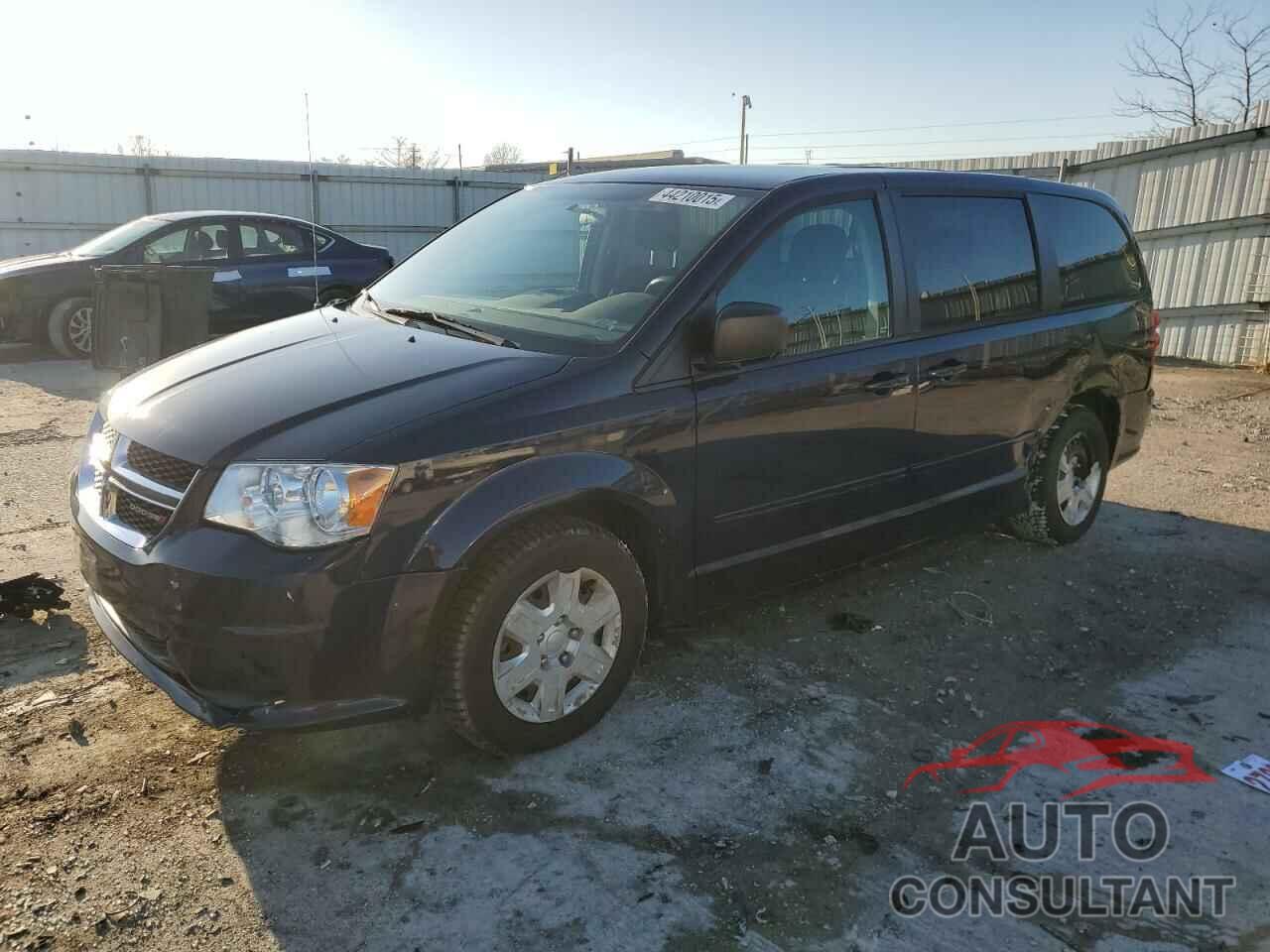 DODGE CARAVAN 2012 - 2C4RDGBG8CR298712