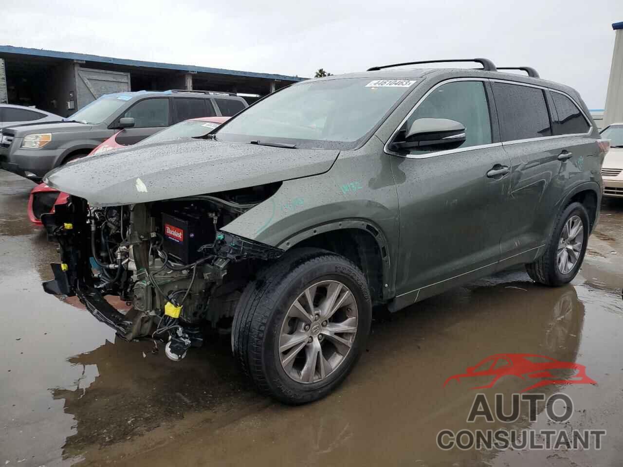 TOYOTA HIGHLANDER 2015 - 5TDZKRFH3FS093525