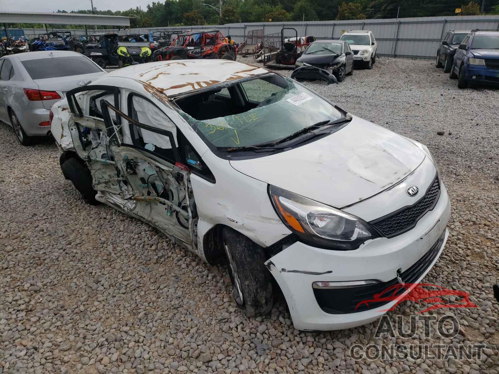KIA RIO 2017 - KNADM4A38H6025255
