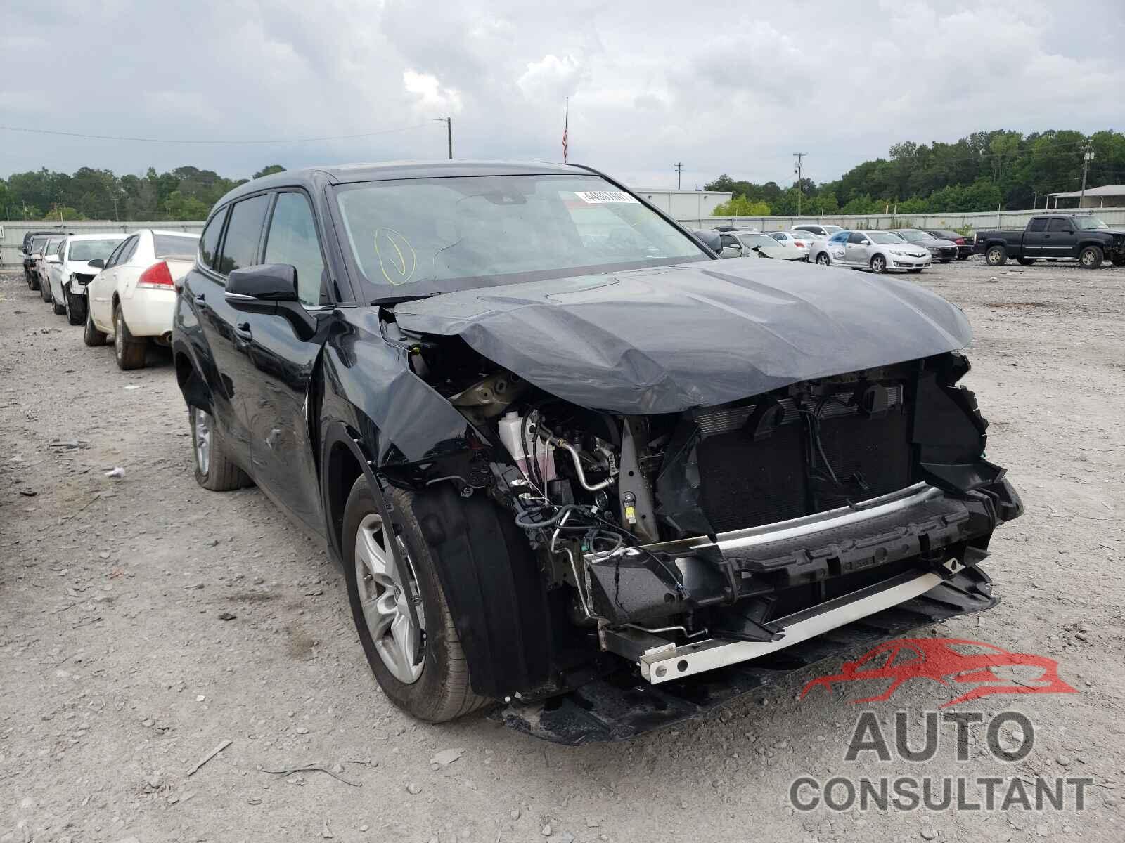 TOYOTA HIGHLANDER 2021 - 5TDCZRAH8MS520459