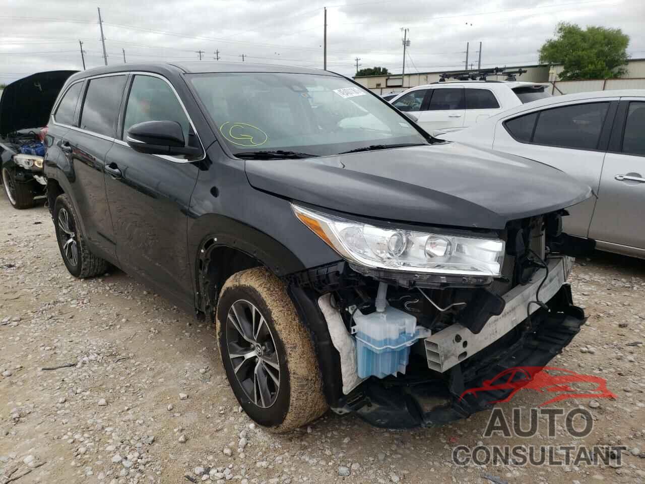 TOYOTA HIGHLANDER 2019 - 5TDZZRFH1KS308535