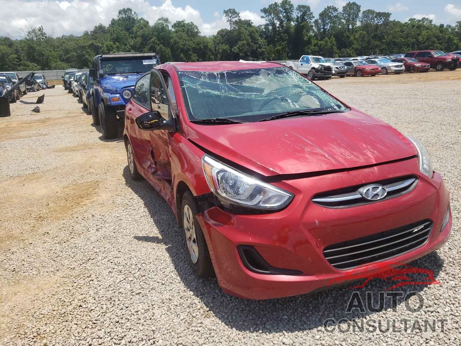 HYUNDAI ACCENT 2016 - KMHCT4AE4GU942900
