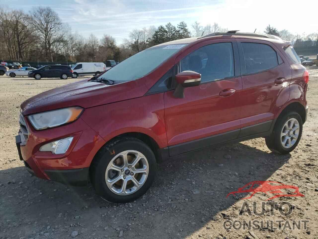 FORD ECOSPORT 2019 - MAJ6S3GLXKC253792