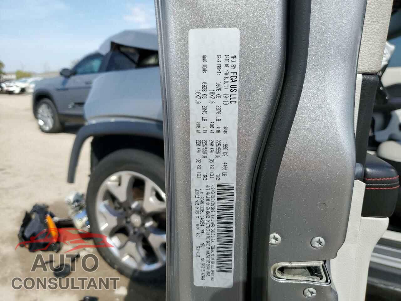 JEEP COMPASS 2020 - 3C4NJCCB5LT140294