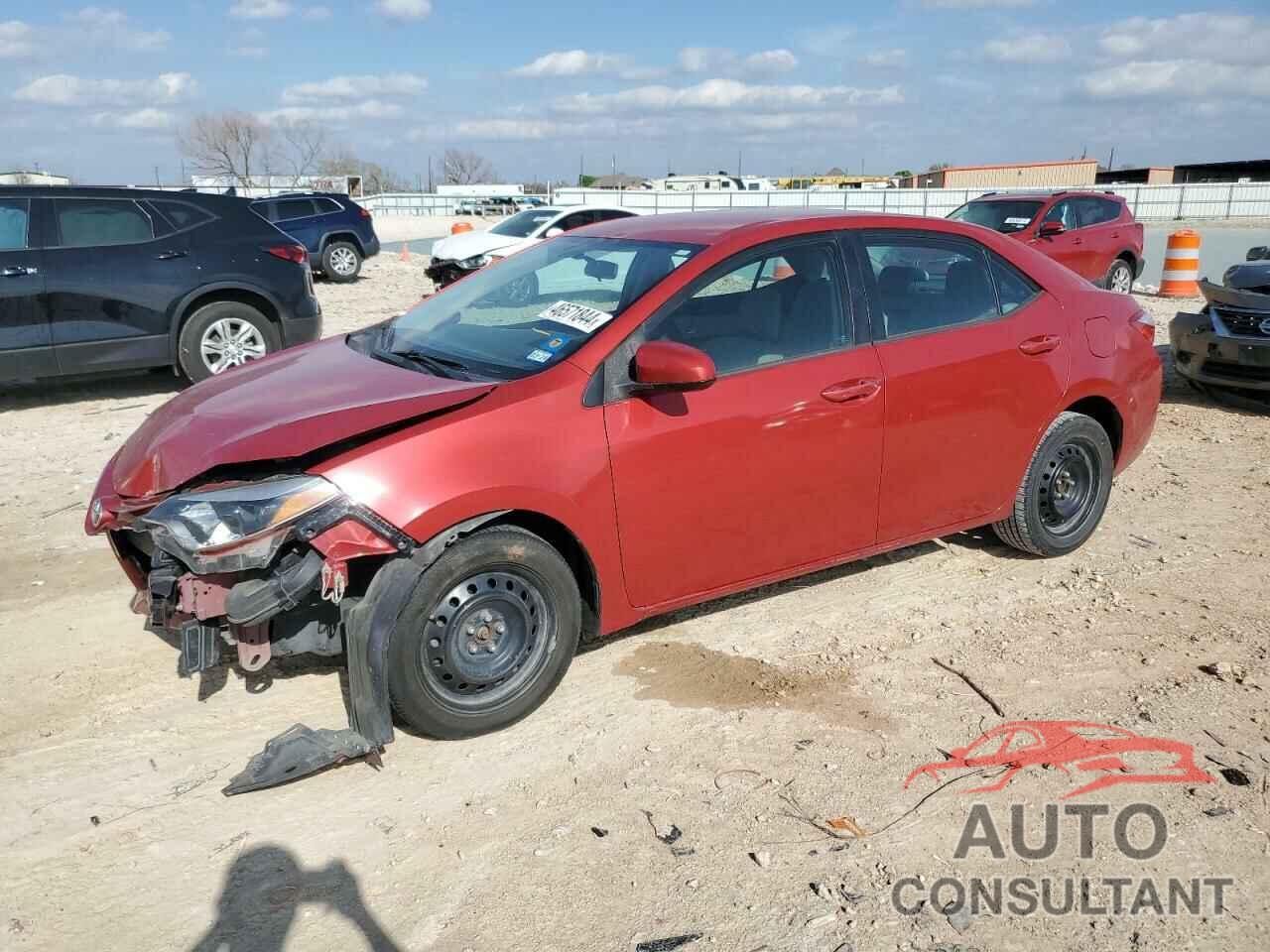 TOYOTA COROLLA 2016 - 5YFBURHE3GP435175