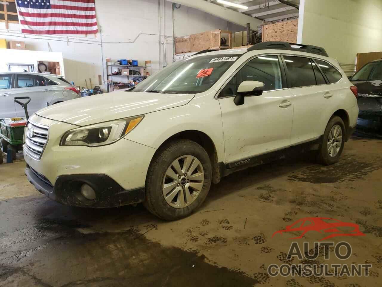 SUBARU OUTBACK 2016 - 4S4BSBFC1G3318312