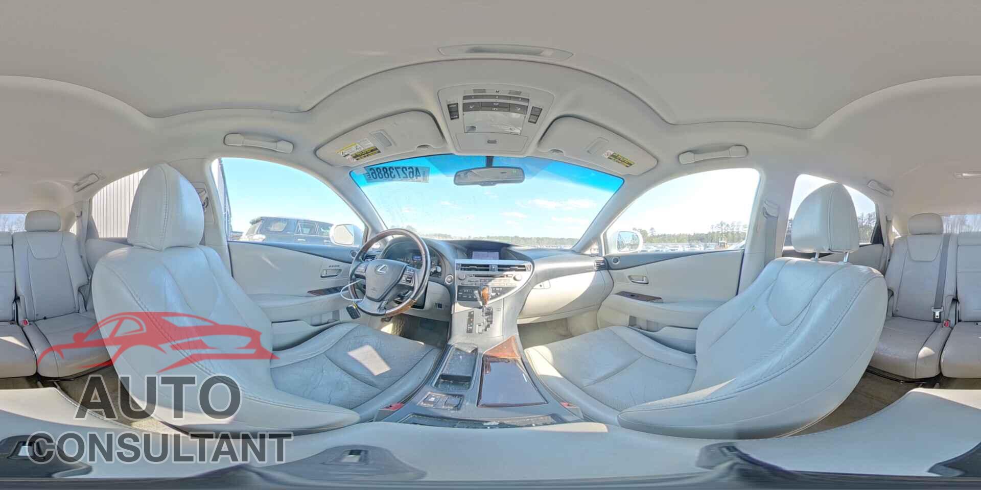 LEXUS RX350 2012 - 2T2ZK1BA2CC069954