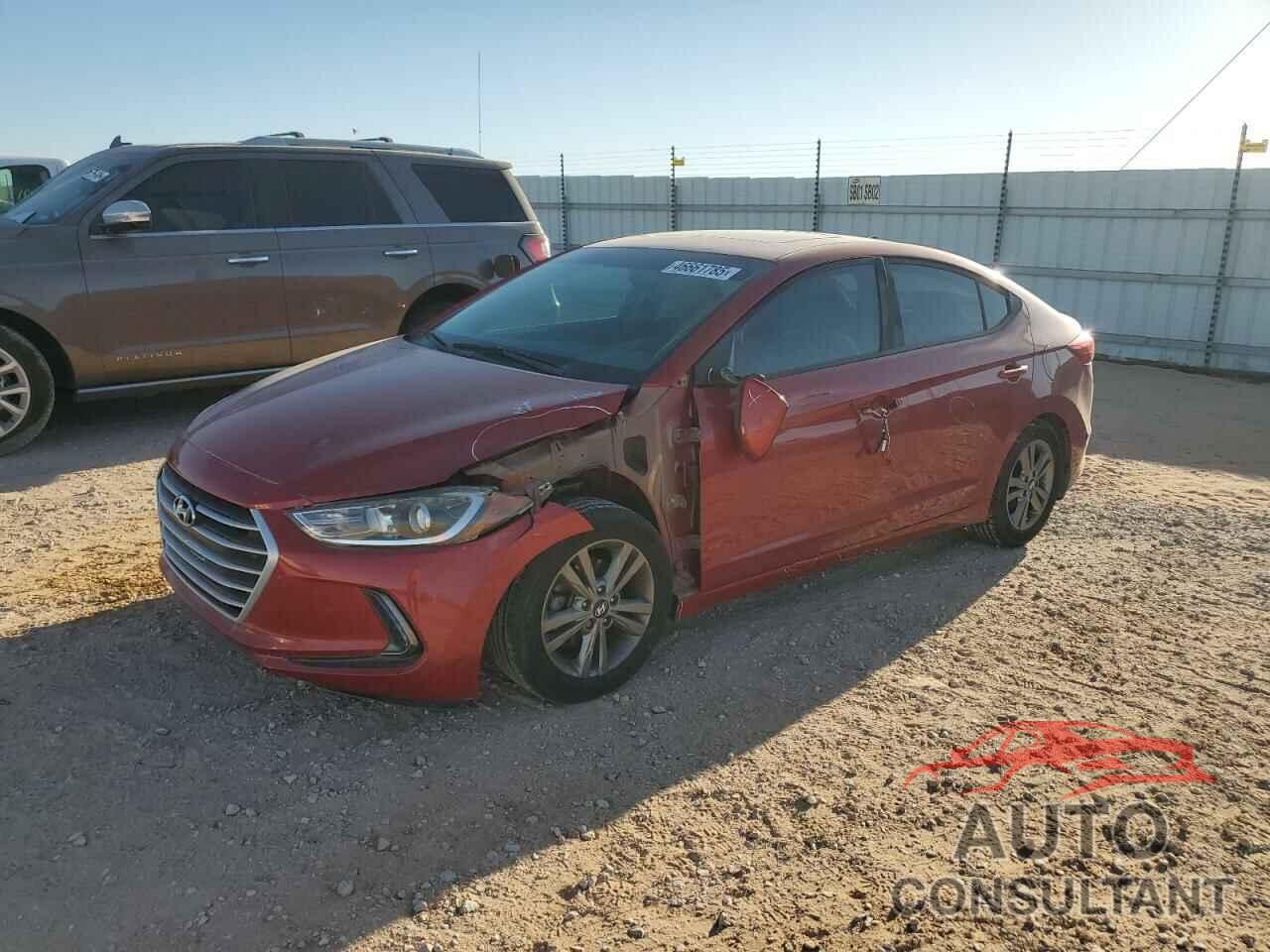 HYUNDAI ELANTRA 2018 - 5NPD84LF8JH375561