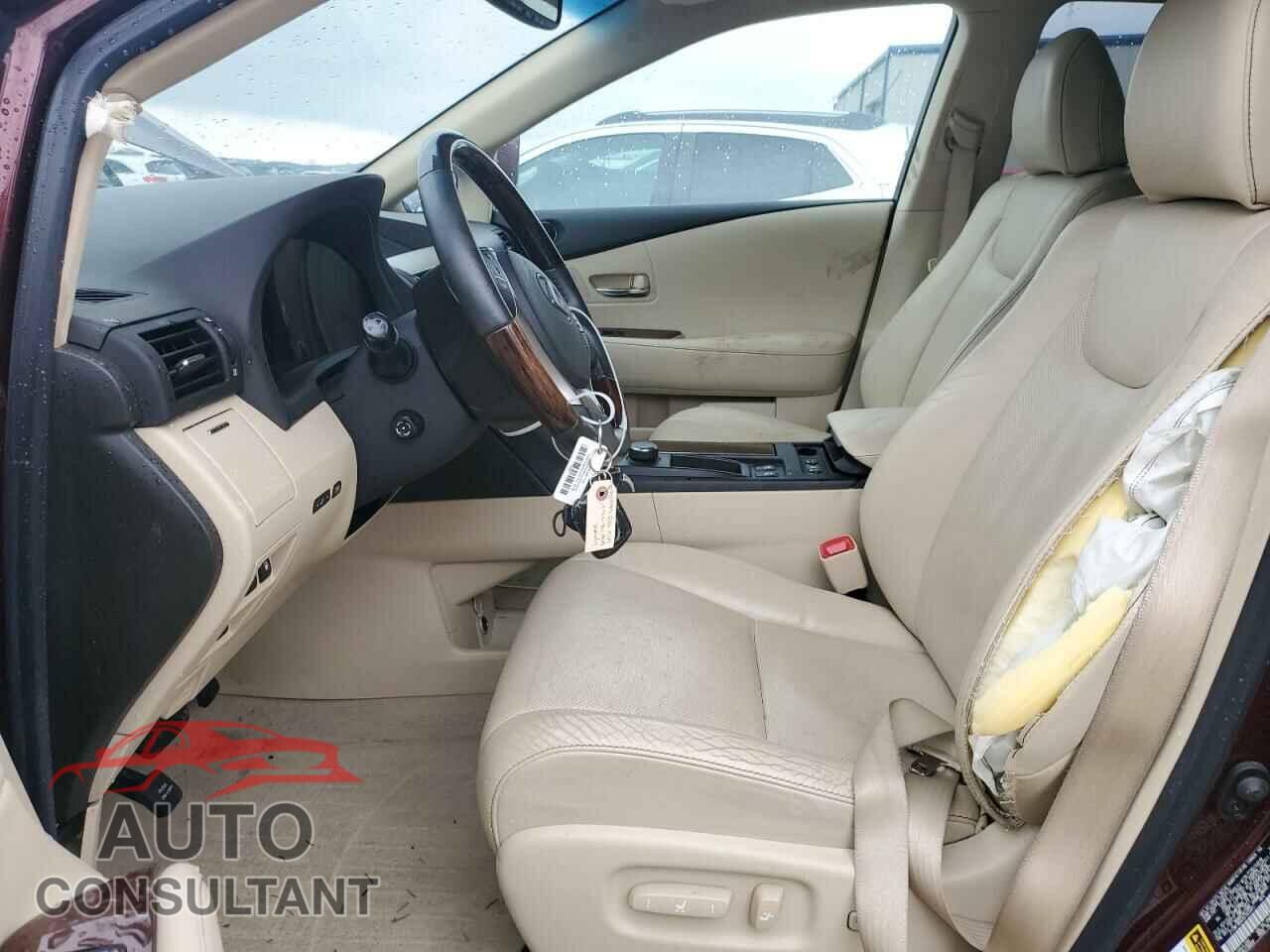 LEXUS RX350 2013 - 2T2BK1BA6DC183331