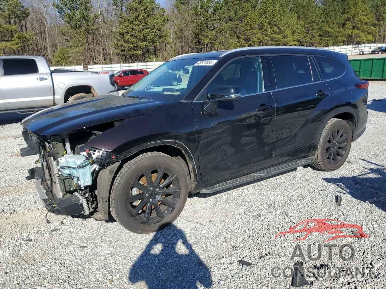 TOYOTA HIGHLANDER 2022 - 5TDGZRAH6NS125229
