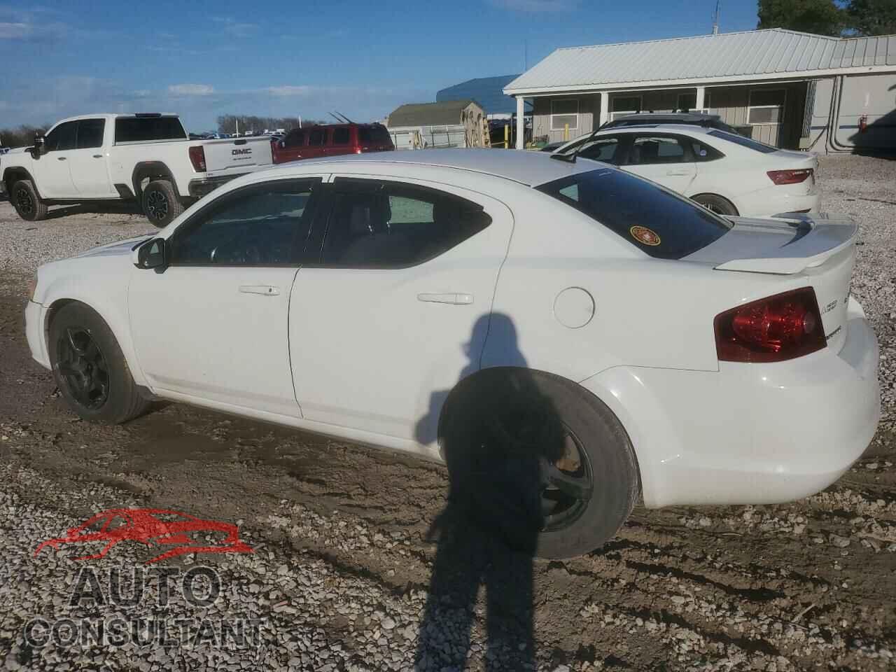 DODGE AVENGER 2012 - 1C3CDZEG2CN198314