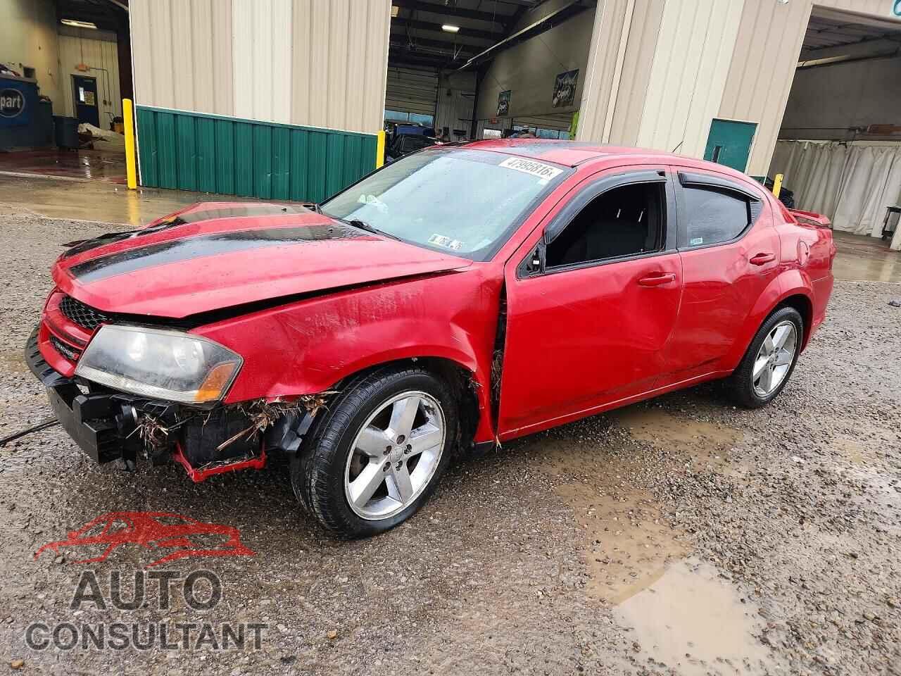 DODGE AVENGER 2013 - 1C3CDZAG2DN771655