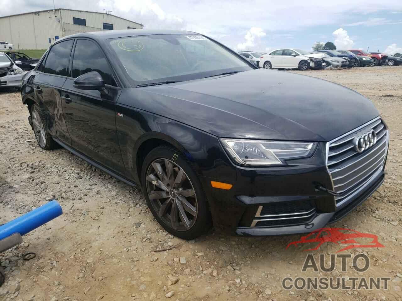 AUDI A4 2018 - WAUKMAF45JA072088