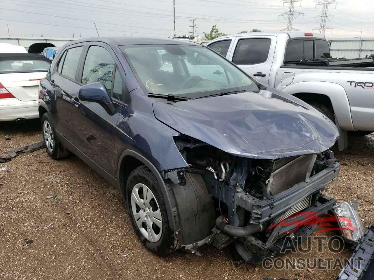 CHEVROLET TRAX 2018 - 3GNCJKSB0JL196098