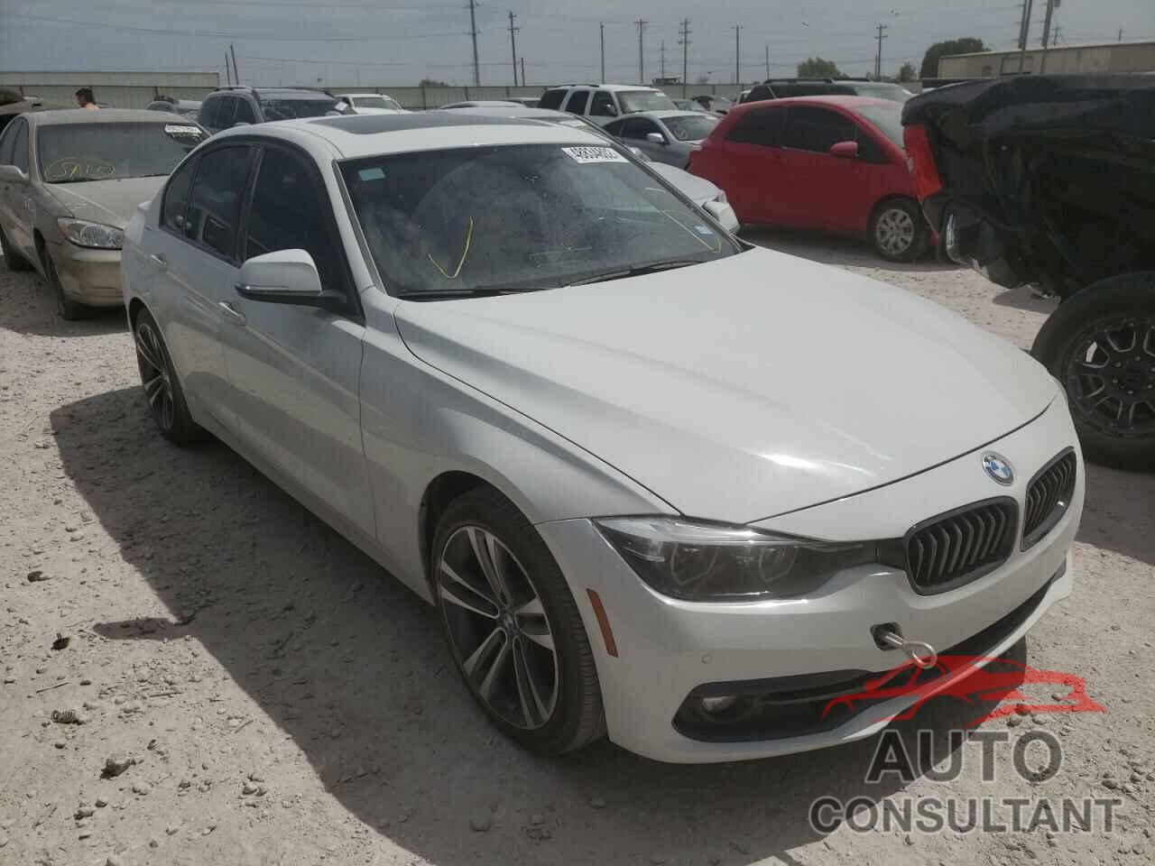BMW 3 SERIES 2018 - WBA8B9G53JNV00433