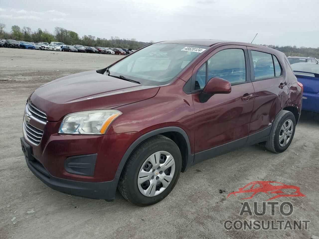 CHEVROLET TRAX 2016 - 3GNCJKSB8GL248781