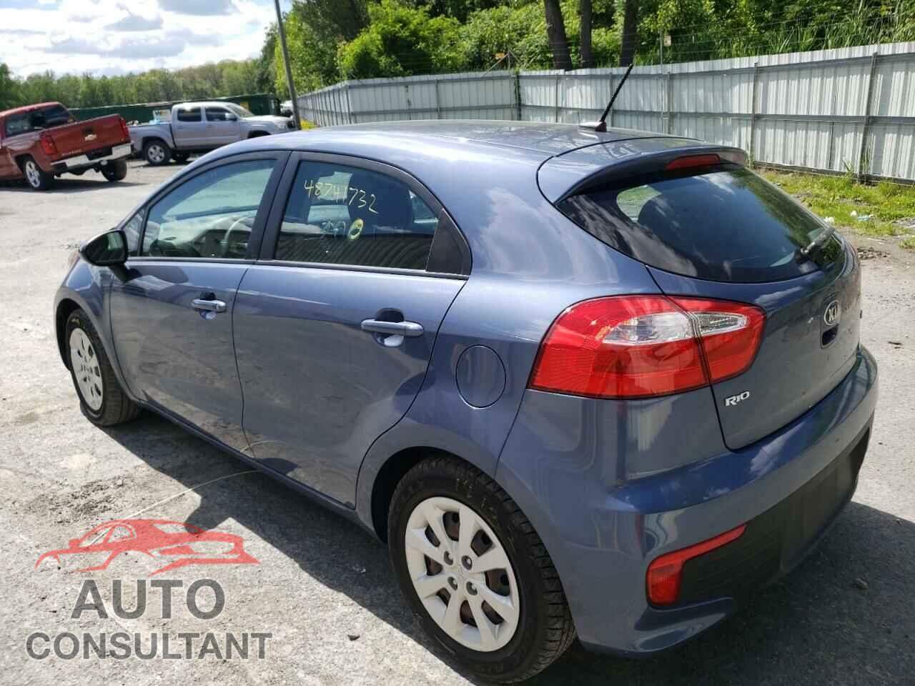 KIA RIO 2016 - KNADM5A33G6579291