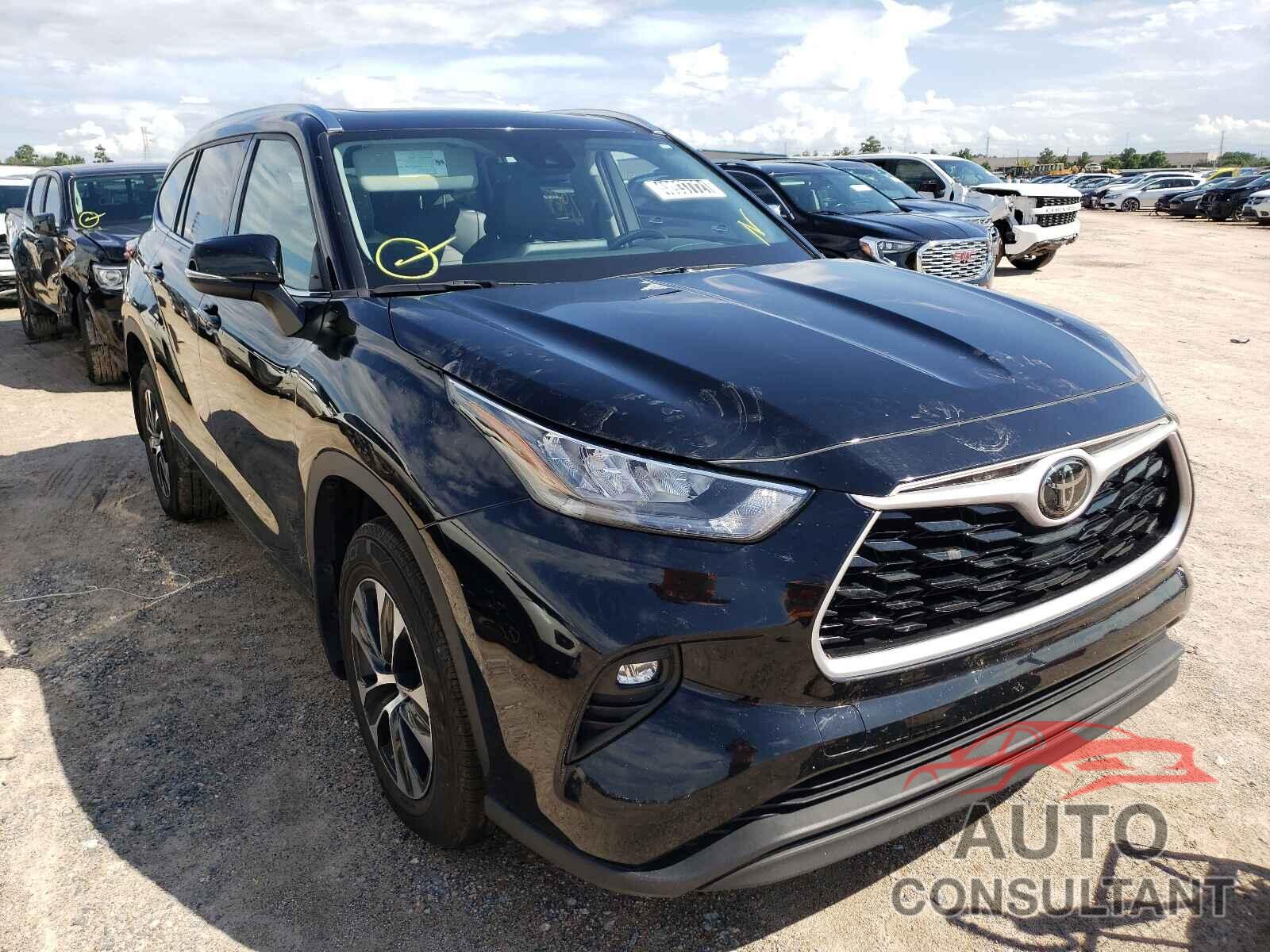 TOYOTA HIGHLANDER 2020 - 5TDGZRBH8LS504633