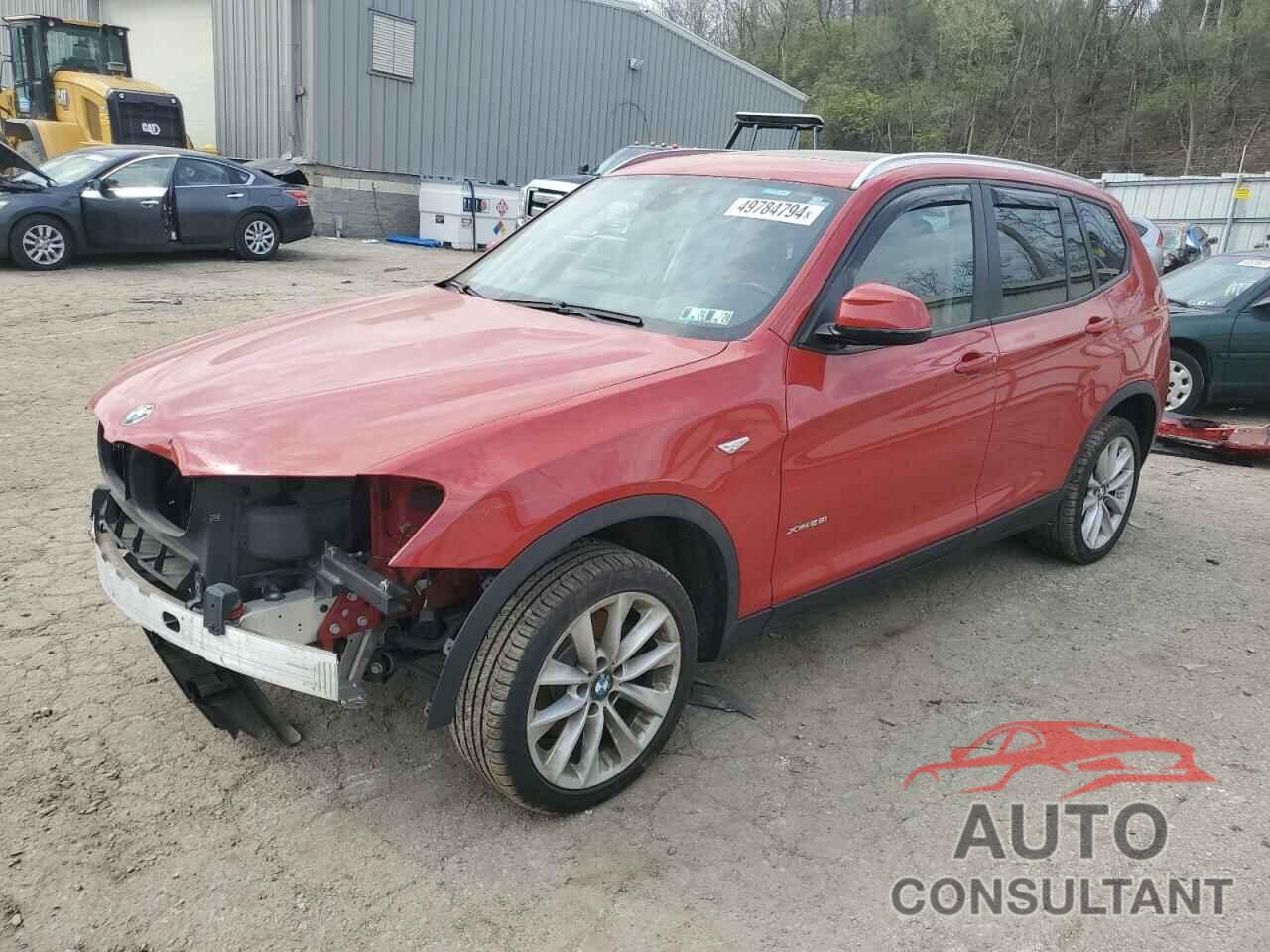 BMW X3 2017 - 5UXWX9C34H0W69687