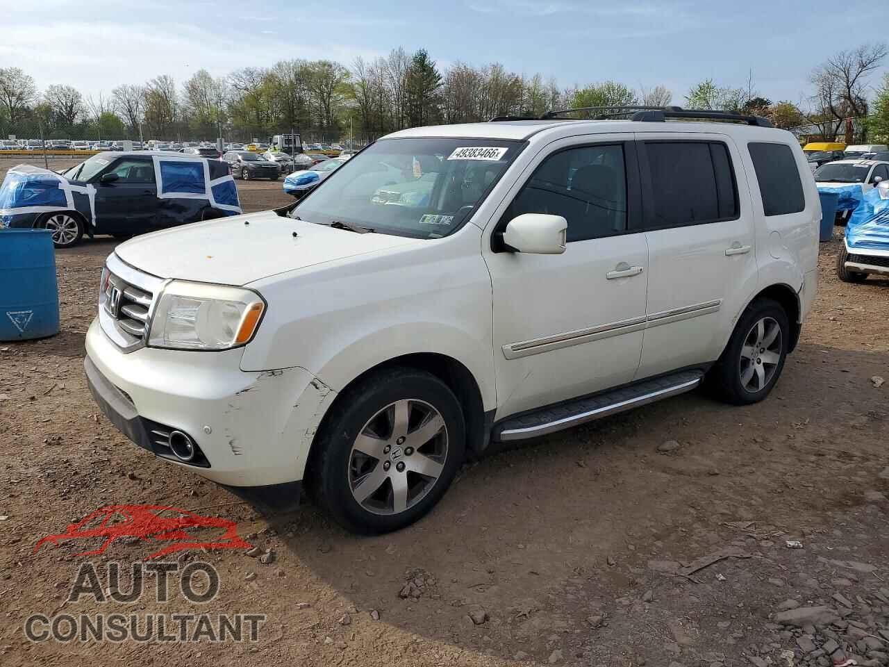 HONDA PILOT 2012 - 5FNYF4H98CB012978