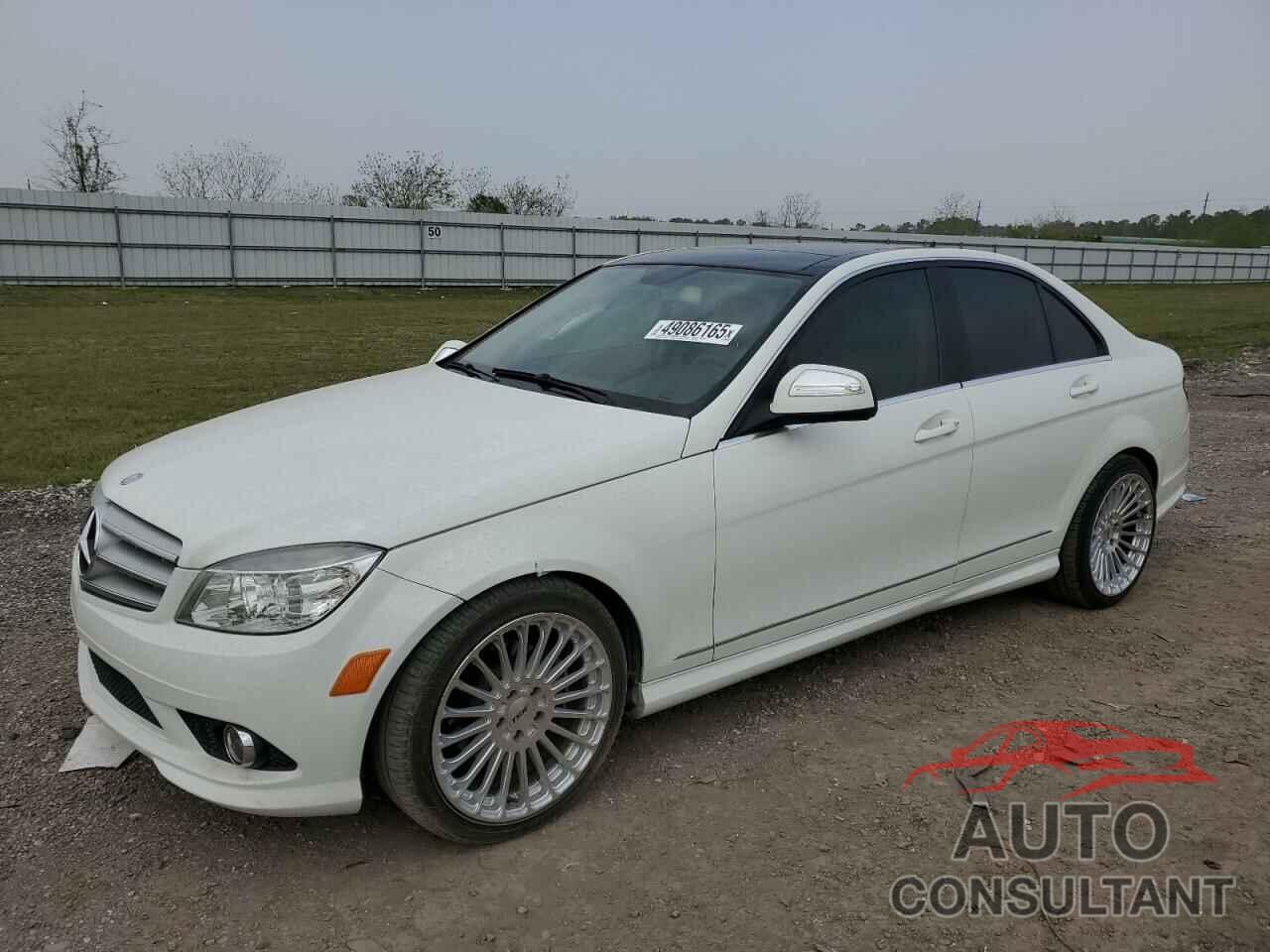 MERCEDES-BENZ C-CLASS 2009 - WDDGF54X89R057482