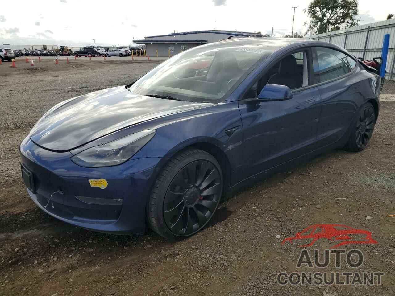 TESLA MODEL 3 2022 - 5YJ3E1ECXNF196318
