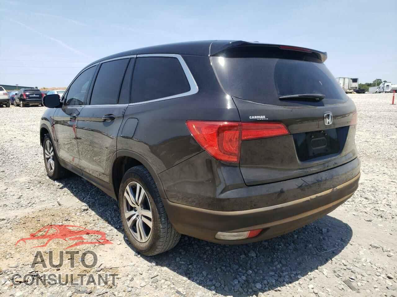 HONDA PILOT 2017 - 5FNYF5H36HB041727