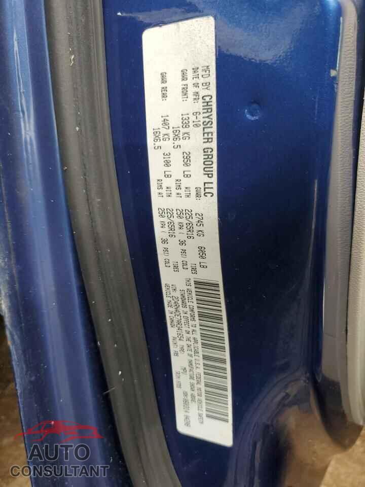 DODGE CARAVAN 2010 - 2D4RN4DE7AR341654