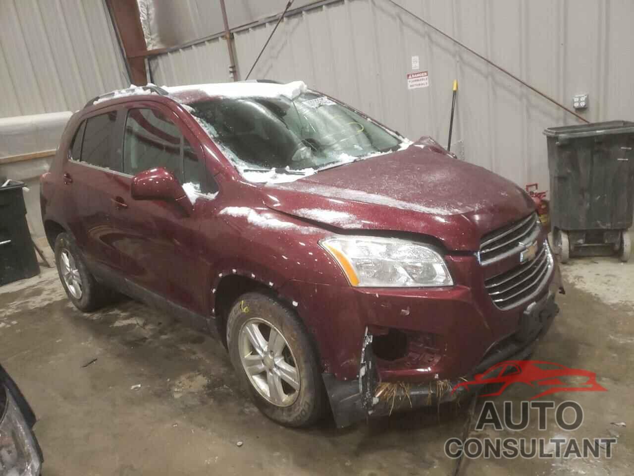 CHEVROLET TRAX 2016 - 3GNCJPSB2GL121327