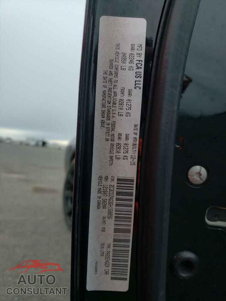 DODGE CHALLENGER 2016 - 2C3CDZAG3GH168856