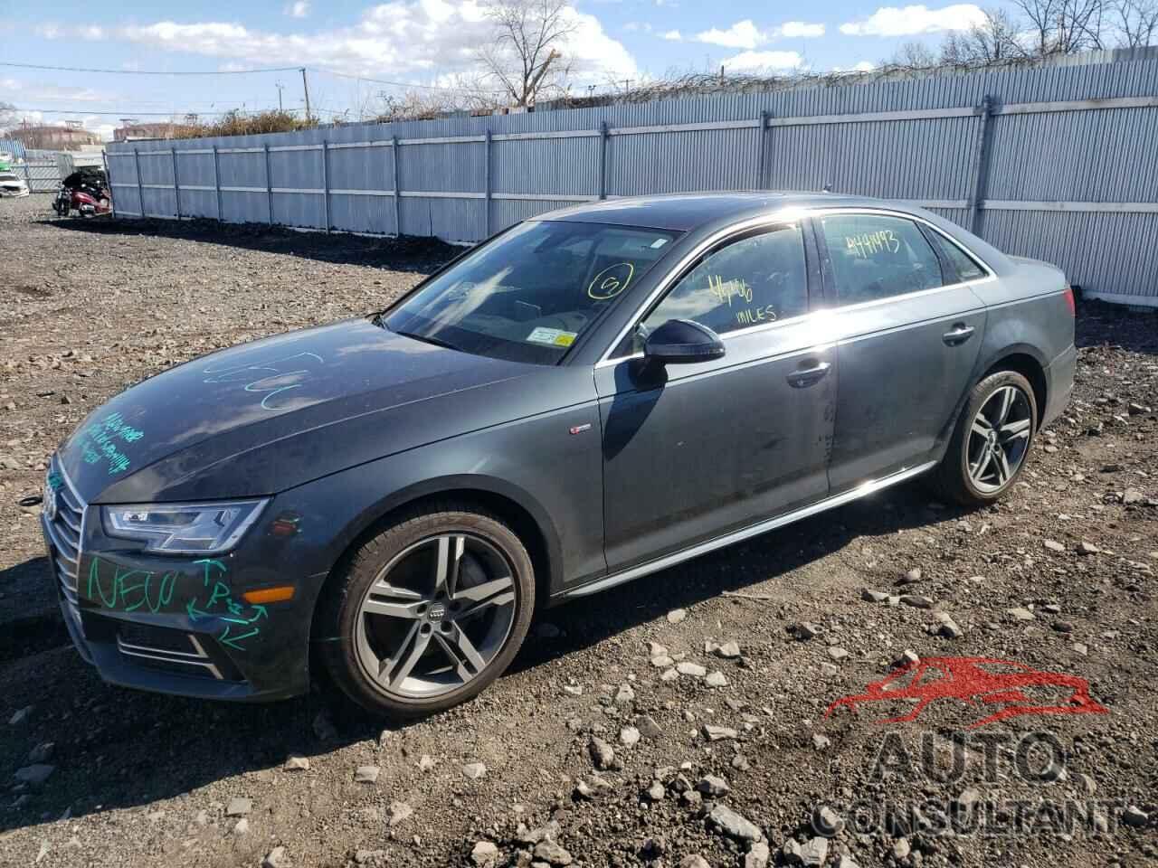 AUDI A4 2018 - WAUENAF44JA038508