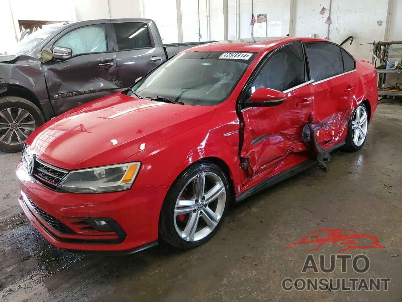VOLKSWAGEN JETTA 2016 - 3VW4T7AJXGM246504
