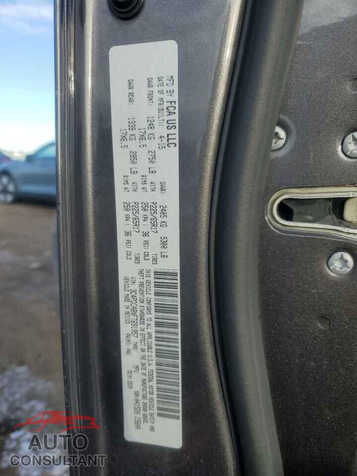 DODGE JOURNEY 2015 - 3C4PDCABXFT691957
