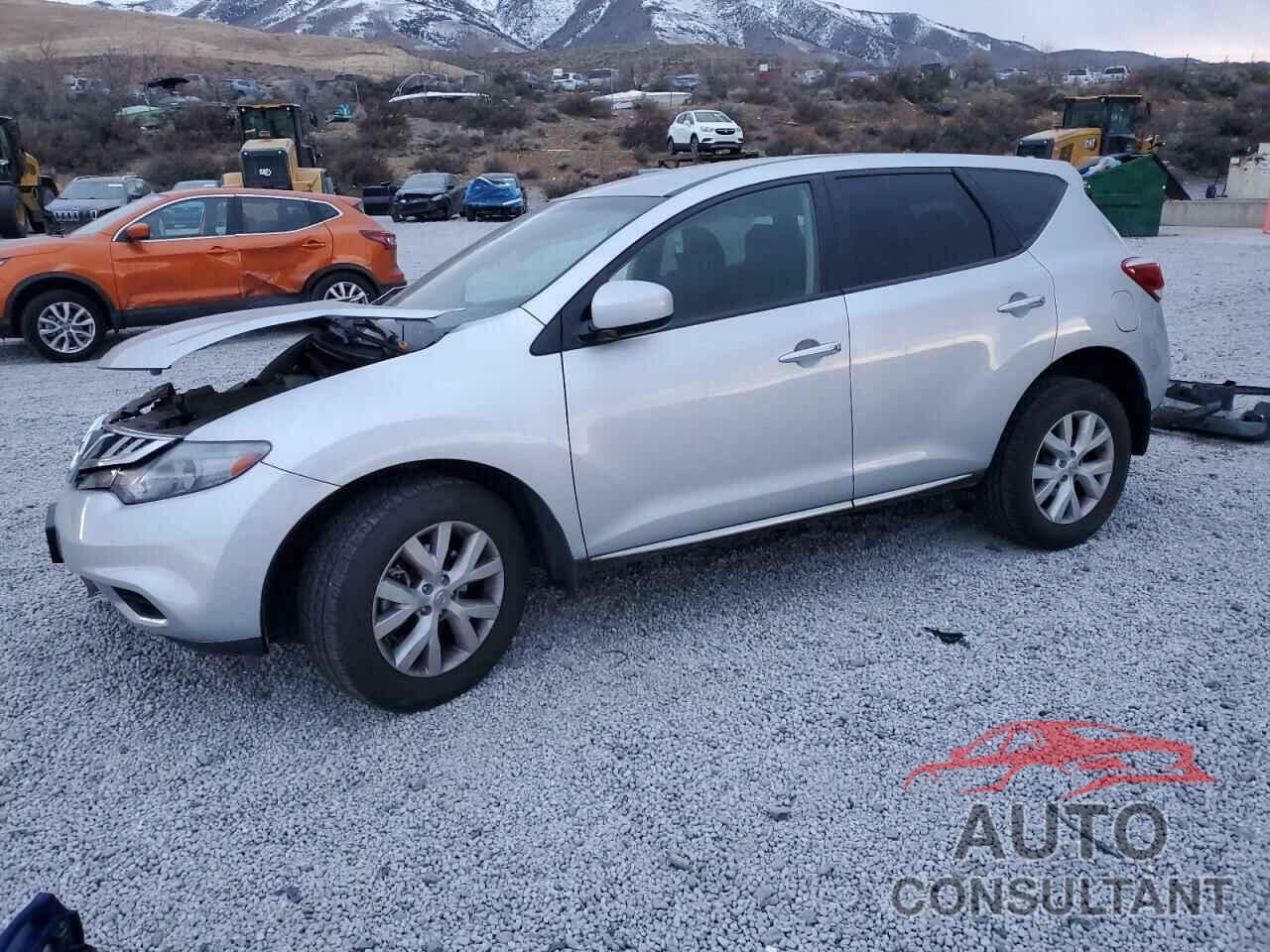 NISSAN MURANO 2012 - JN8AZ1MW3CW215912