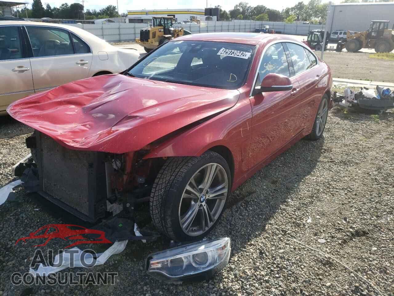 BMW 4 SERIES 2017 - WBA4F7C3XHG787599