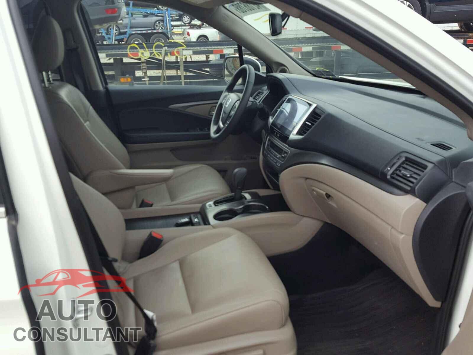 HONDA PILOT EXL 2017 - 5FNYF6H54HB097124