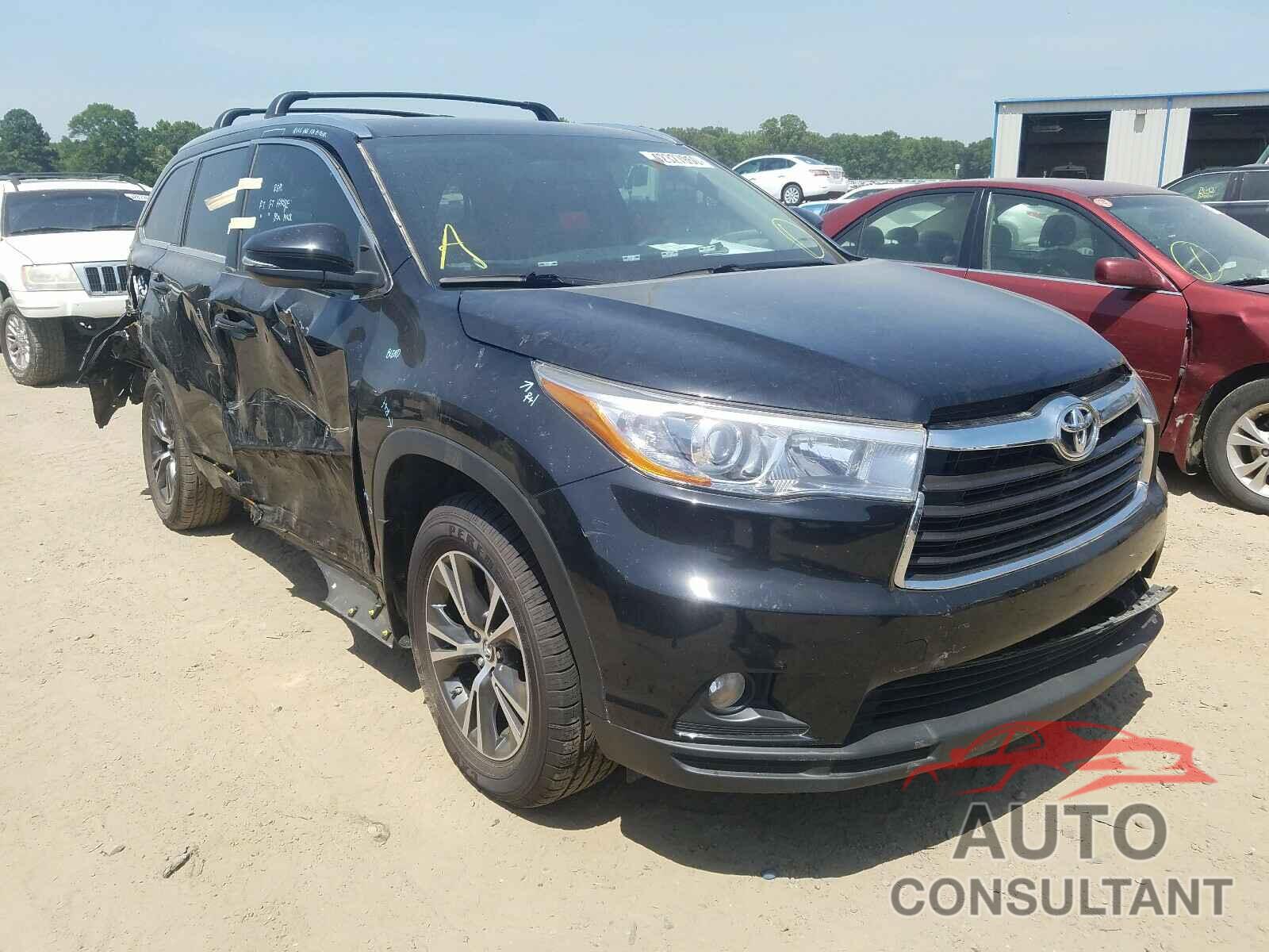 TOYOTA HIGHLANDER 2016 - 5TDKKRFH8GS501682