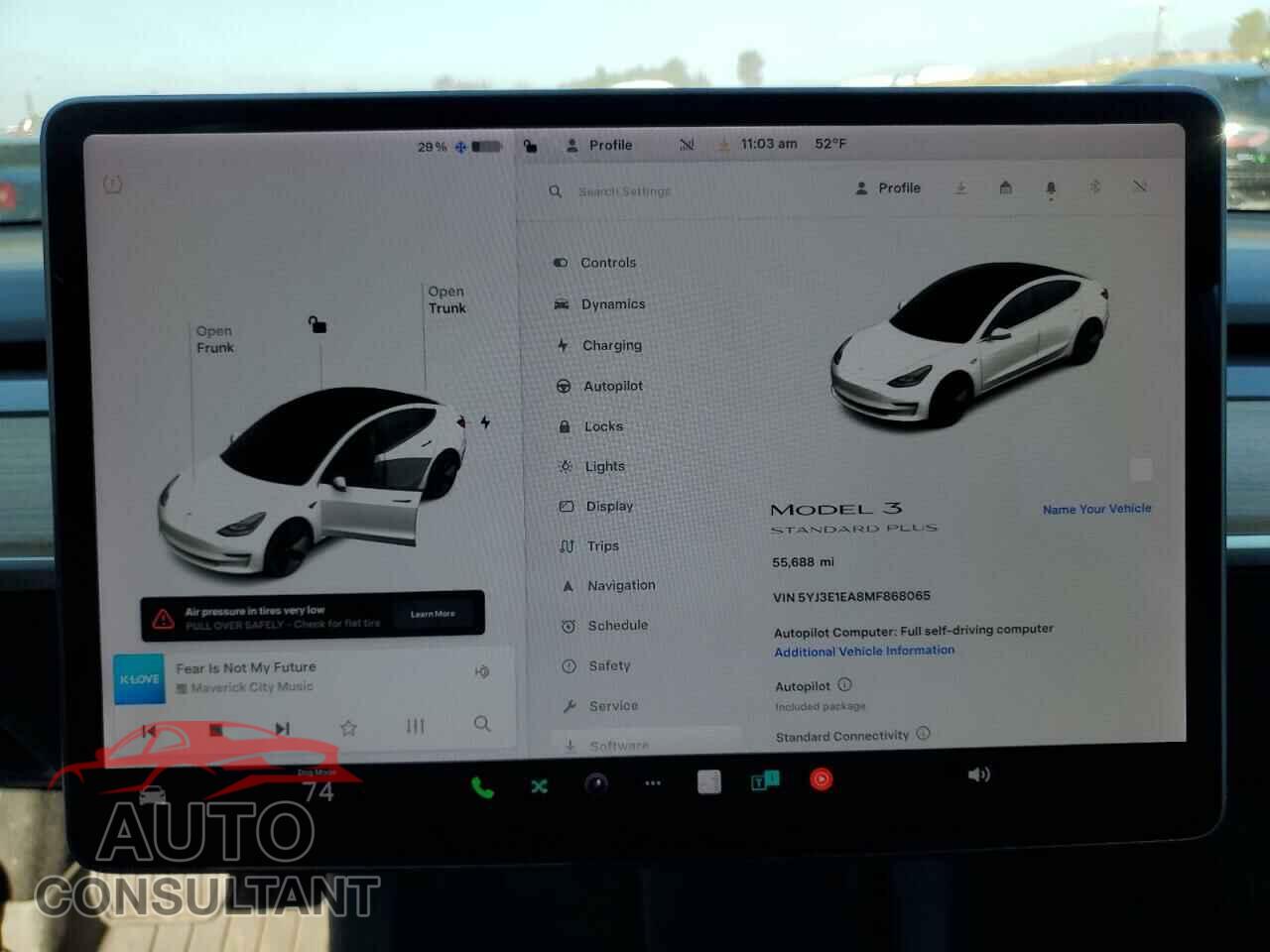 TESLA MODEL 3 2021 - 5YJ3E1EA8MF868065