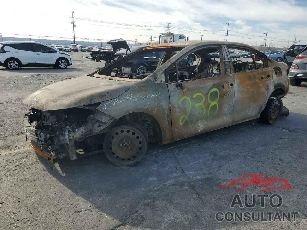 TOYOTA COROLLA 2023 - JTDBCMFE8P3003697