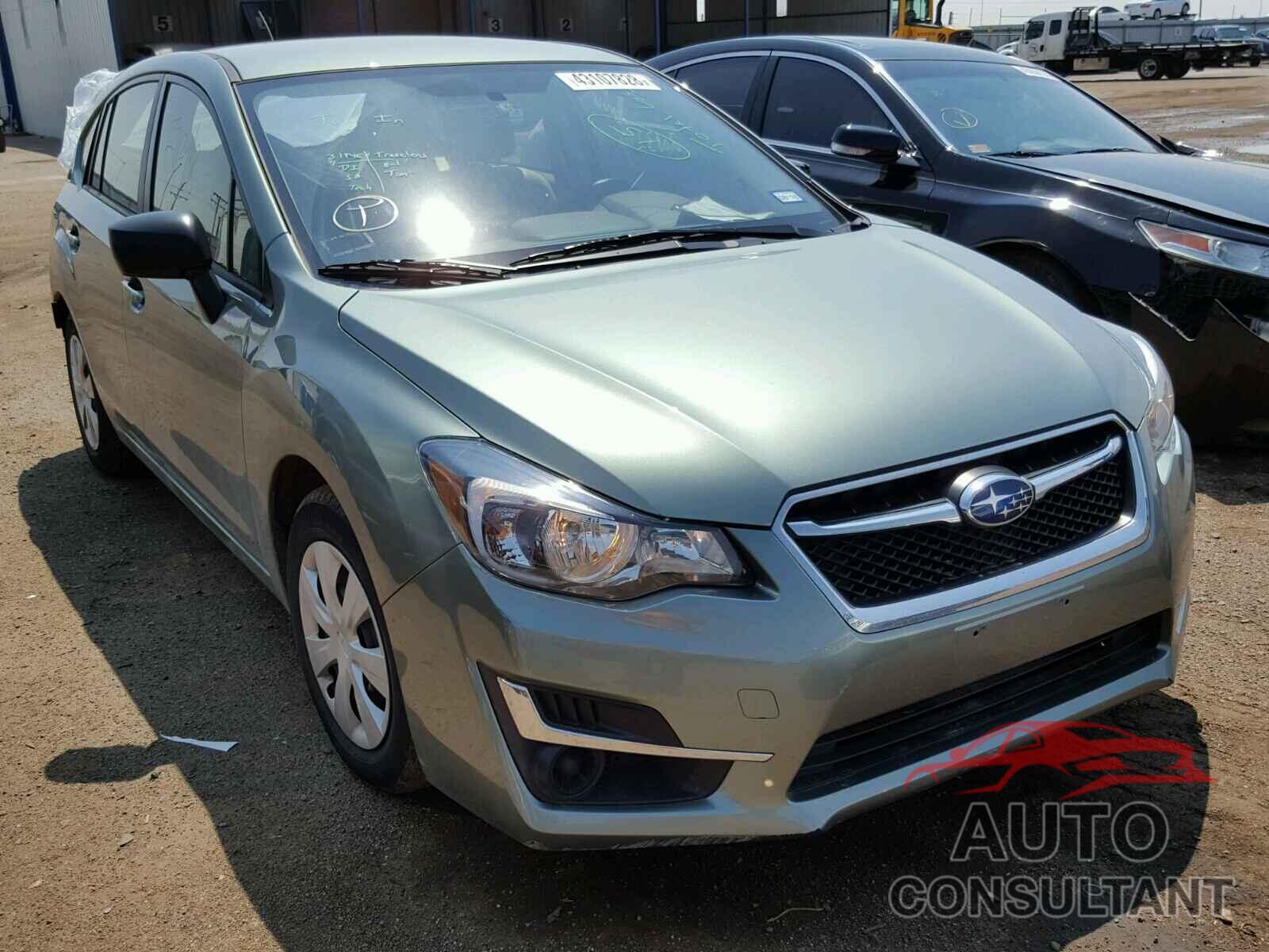 SUBARU IMPREZA 2016 - JF1GPAA64GG271511