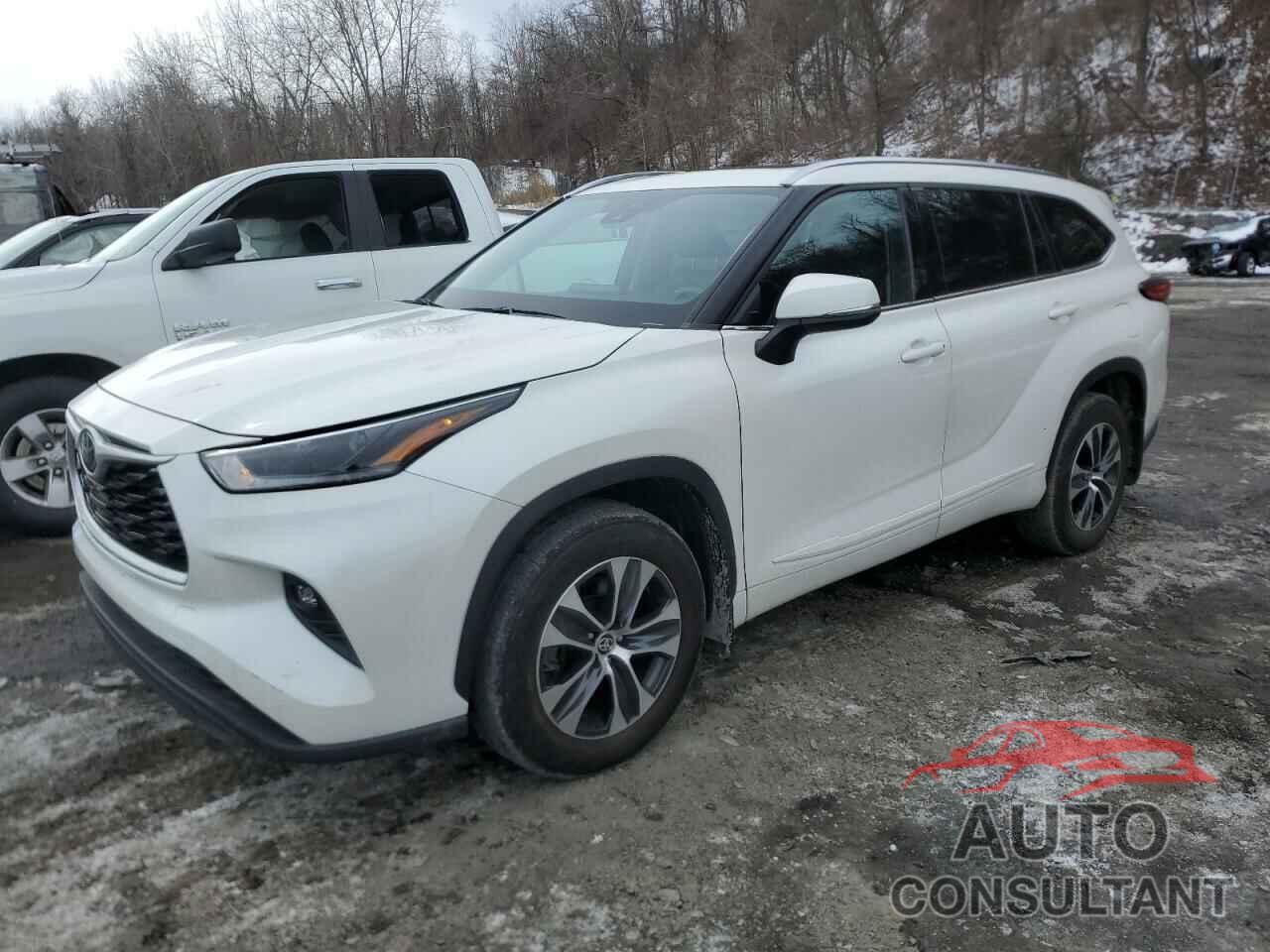 TOYOTA HIGHLANDER 2021 - 5TDGZRBH9MS091297
