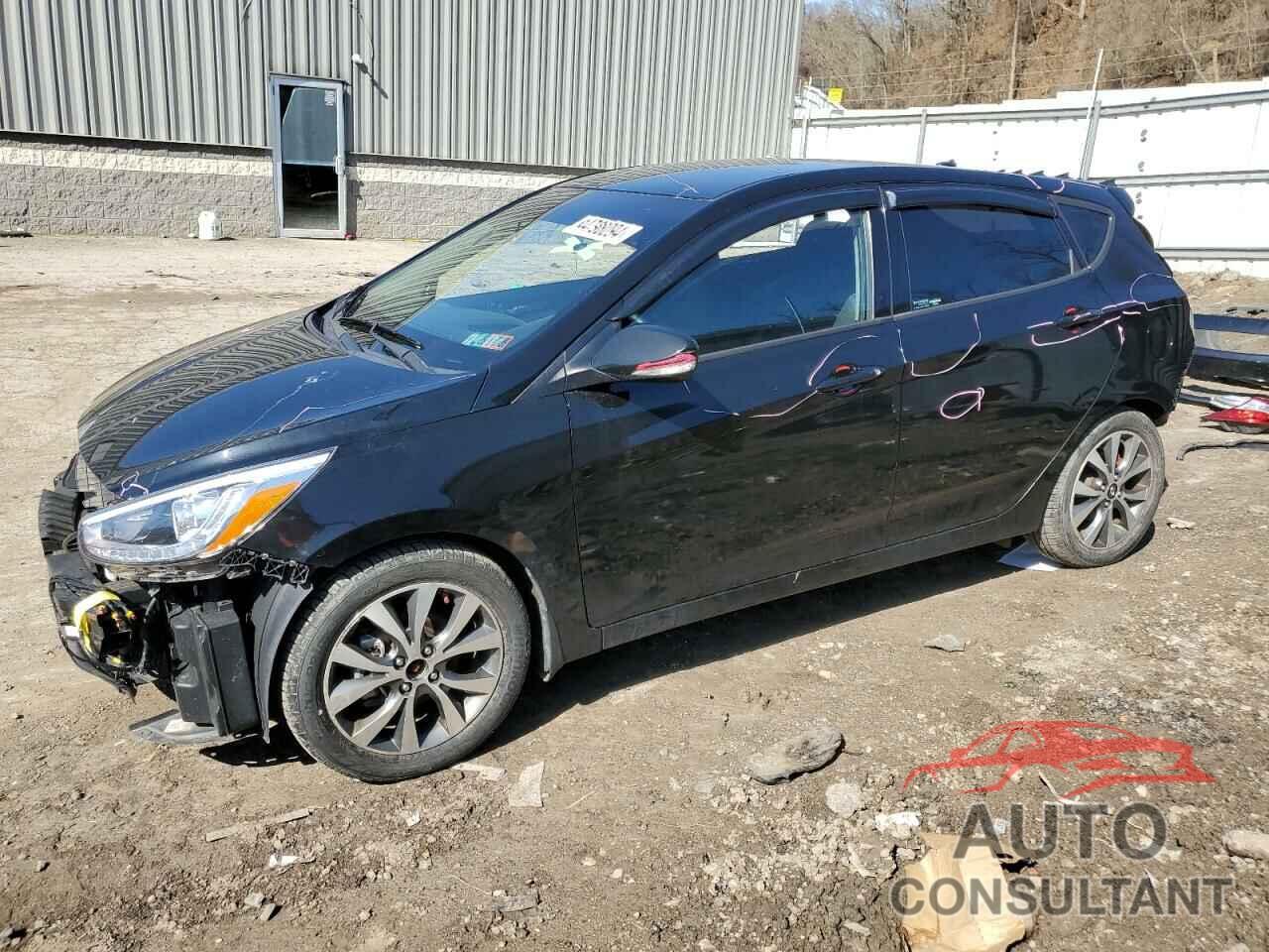 HYUNDAI ACCENT 2017 - KMHCU5AE3HU348786