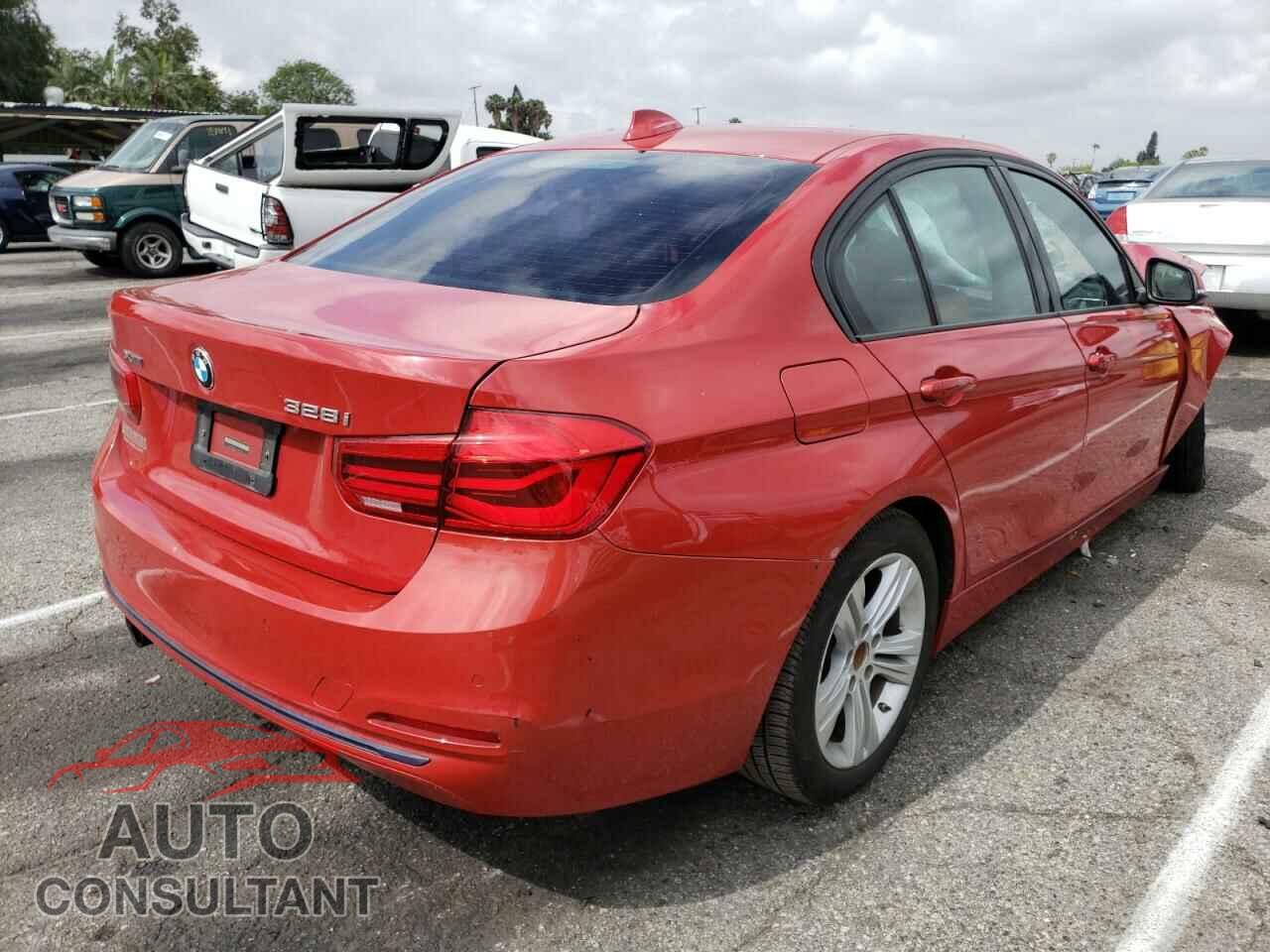 BMW 3 SERIES 2016 - WBA8E3G57GNU05029
