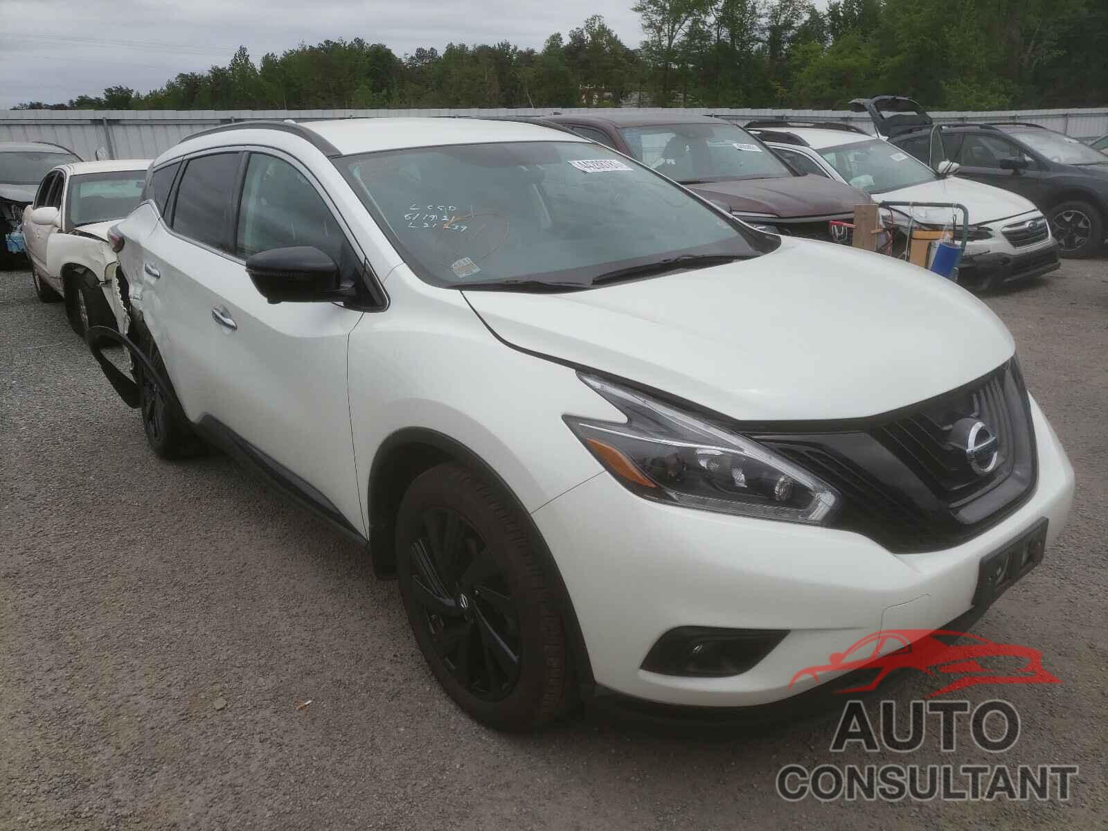 NISSAN MURANO 2018 - 5N1AZ2MH9JN163980