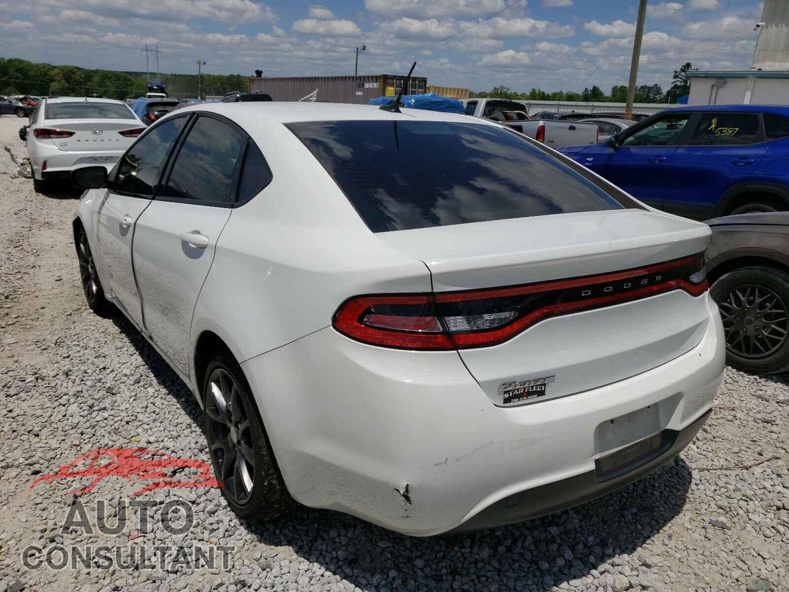 DODGE DART 2016 - 1C3CDFAA7GD585100
