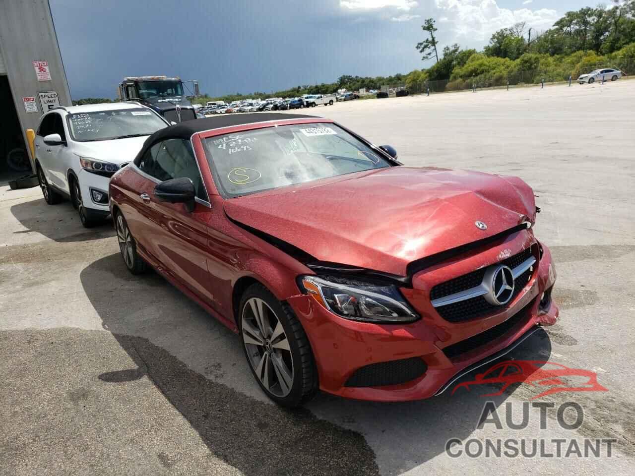 MERCEDES-BENZ C-CLASS 2018 - WDDWK4JB1JF601238